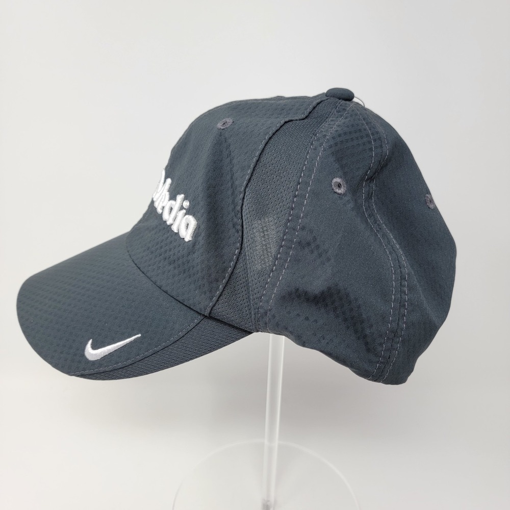 NWT Nike Heritage86 Golf Hat Cap Gray Mesh Dri-Fit Swoosh Embroidered Sola Media - Picture 3 of 14
